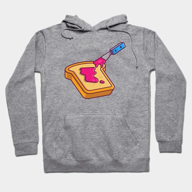 Bread With Strawberry Jam Hoodie by Catalyst Labs